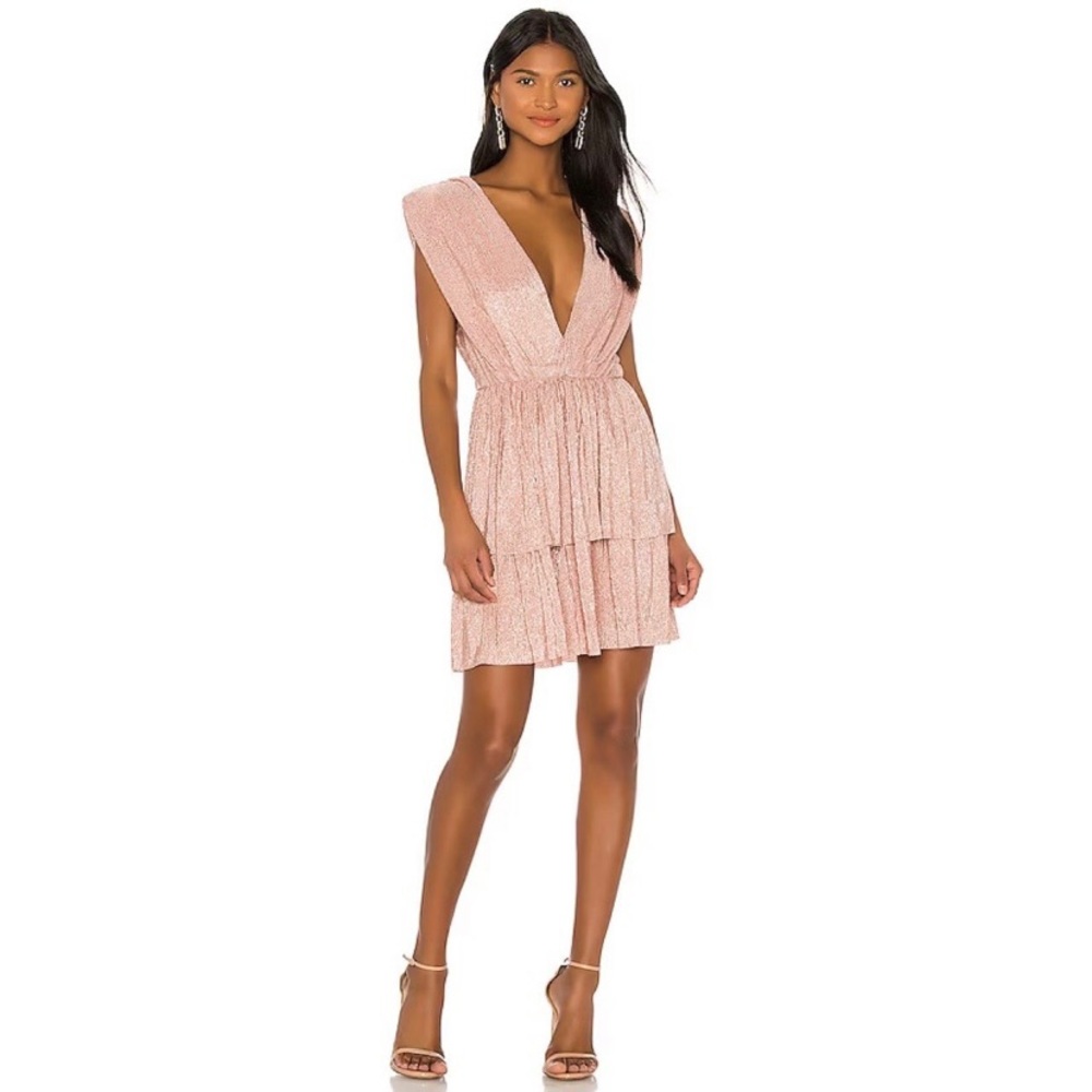 Sabina Musayev Sapphire Dress in Blush